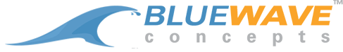 Blue Wave Concepts, LLC Website Development for the Lake Norman Region of NC Logo